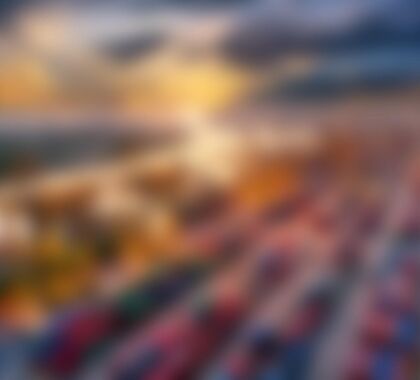 Ausblick auf einem Hafen